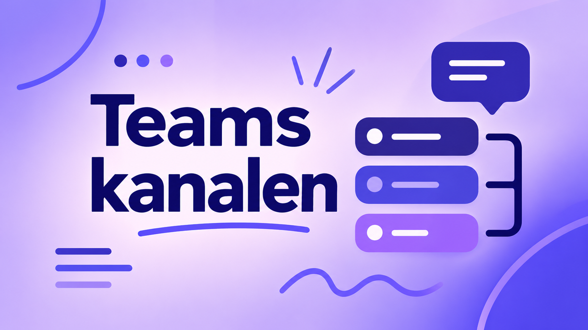 Verschillende Teams kanalen