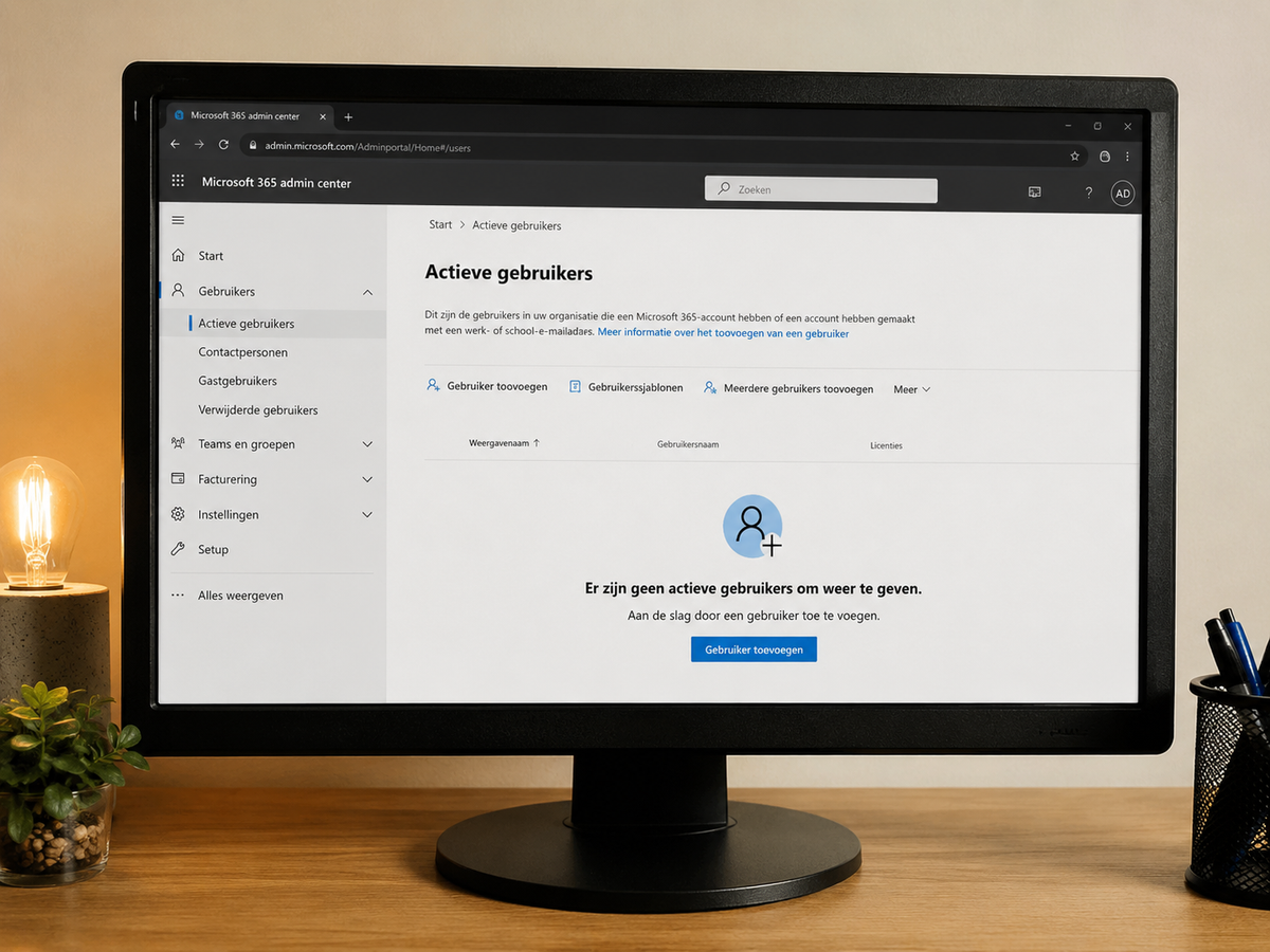 Hoe voeg je een nieuwe medewerker toe aan Microsoft 365?